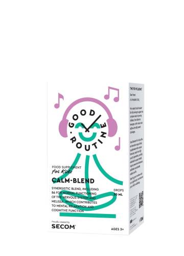 Calm-Blend Good Routine, 30 ml, gust de vanilie, Secom