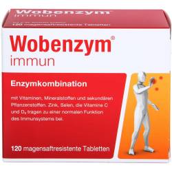 Wobenzym immun magensaftresistente Tabletten 120 St