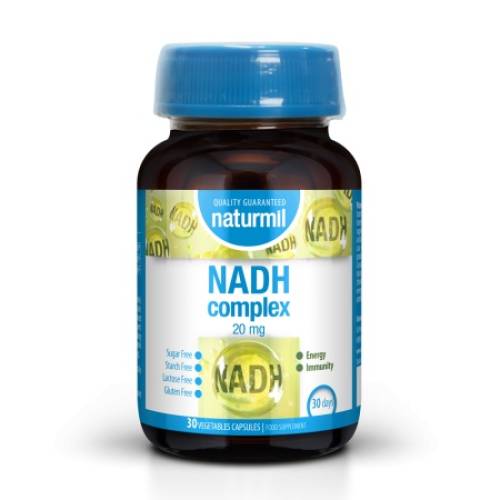 NADH Complex 20 mg, 30 capsule – Type Nature Naturmil