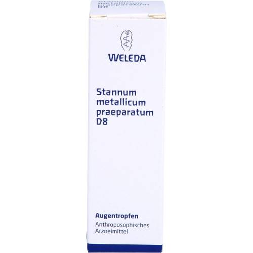 Stannum Metallicum praeparatum D 8 Augentropfen 10 ml