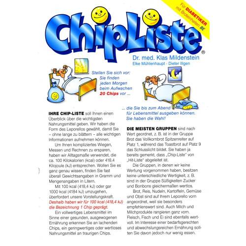 Chipliste Leporello 1 St