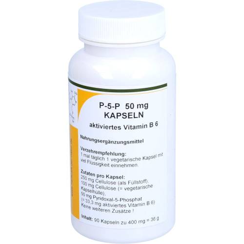 P-5-P 50 mg aktiviertes Vitamin B 6 Kapseln 90 St