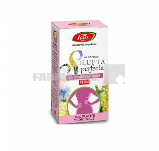Fares M100 Silueta perfecta controlul apetitului 60 capsule