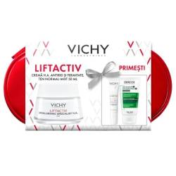 Trusa Vichy Liftactiv Hyaluronic Specialist Crema Zi + SPF 50+ + Sampon Dercos