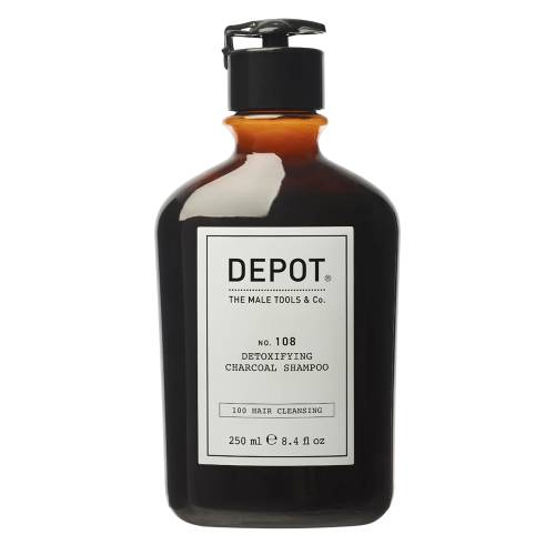 Sampon detoxifiant cu carbune 108, 250ml, Depot