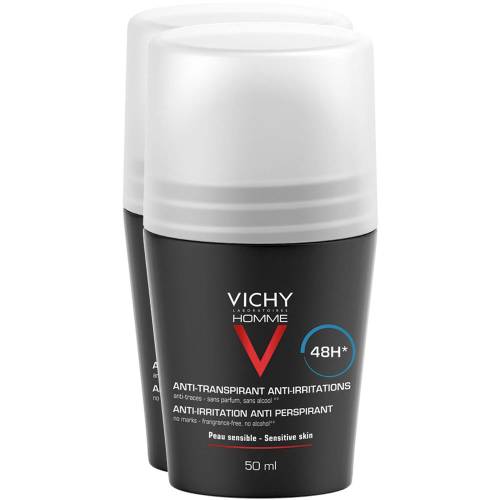 Vichy Homme Deo Roll-on für sensible Haut 48h Dp 100 ml