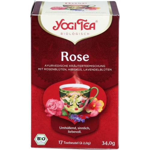 Yogi Tea Rose Bio Filterbeutel 34 g