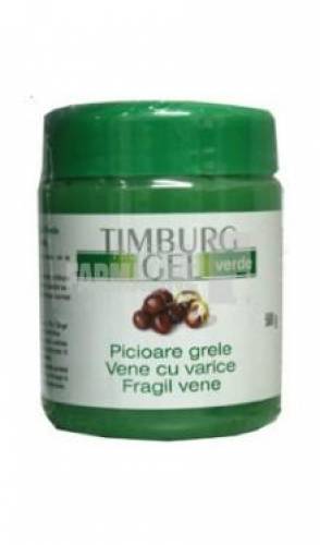 Timburg Gel verde pentru picioare grele, vene cu varice 500 g