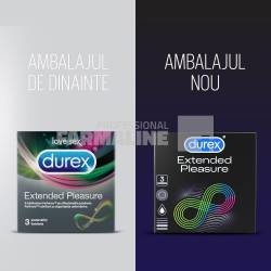 Durex Extended Pleasure Prezervative 3 bucati