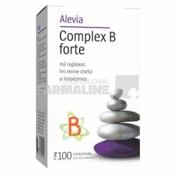 Alevia Complex B forte 100 comprimate