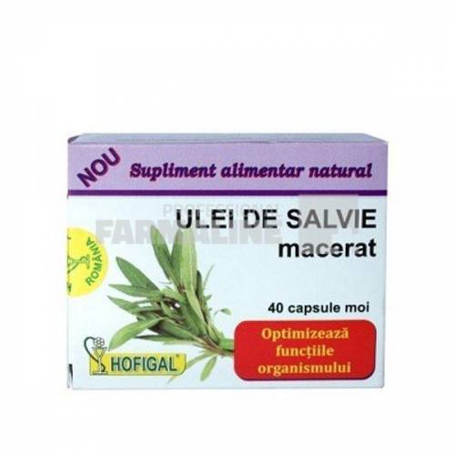 Ulei de salvie 40 capsule