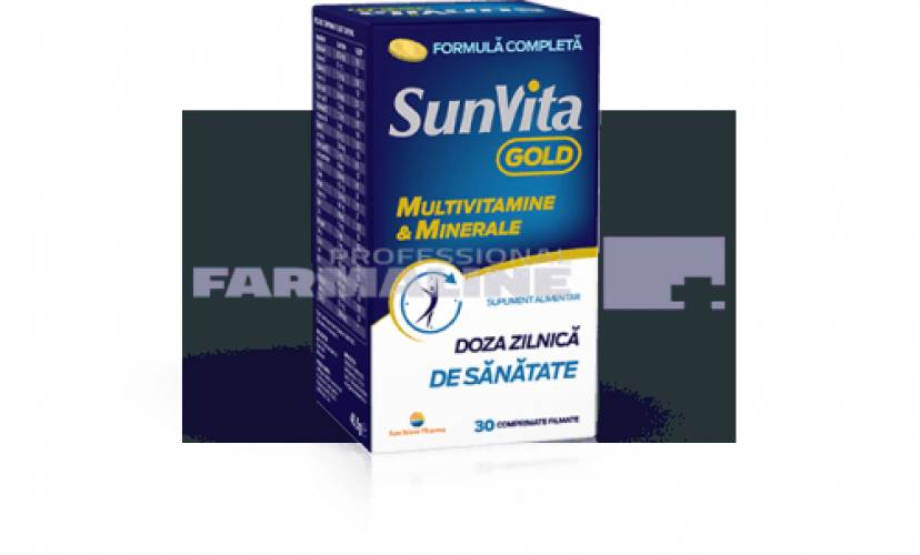 Sun Vita Gold 30 comprimate filmate