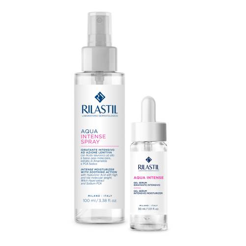 Gel ser concentrat de hidratare si anti-poluare Aqua Intense, 30ml, Rilastil