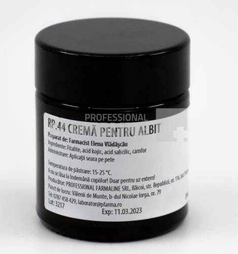 Crema pentru albit cu acid kojic 30 ml