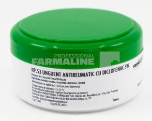 Unguent antireumatic cu diclofenac 5% 100 ml