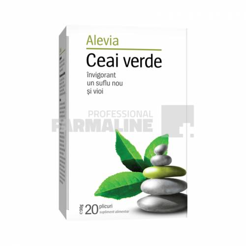 Alevia Ceai verde 20 plicuri