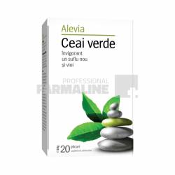 Alevia Ceai verde 20 plicuri
