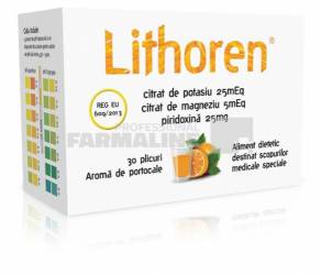Lithoren aroma de portocale 30 plicuri