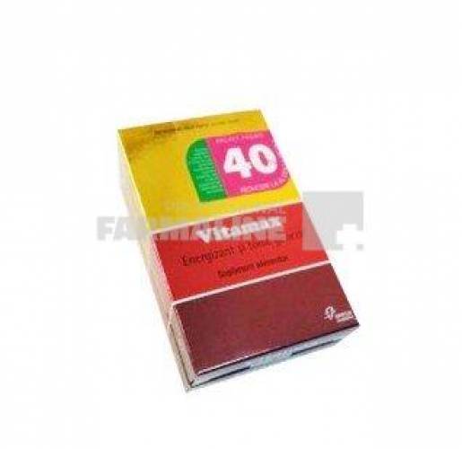 Vitamax 15 capsule moi 1 + 1 40% din al II-lea