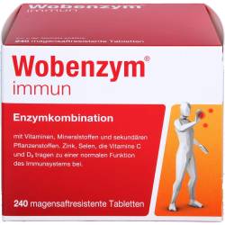Wobenzym immun magensaftresistente Tabletten 240 St