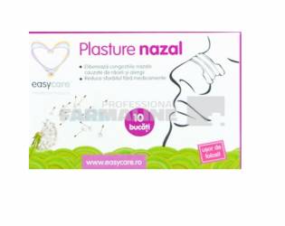 EasyCare Plasture nazal 10 bucati