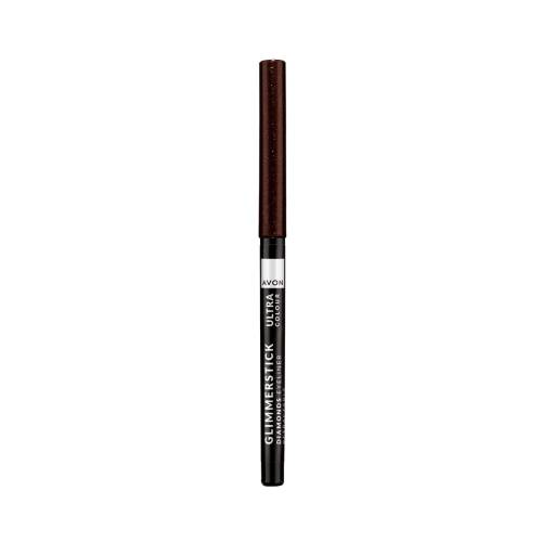 Creion retractabil pentru contur ochi Glimmerstick Diamonds Brown Sugar, 0.35g, Avon