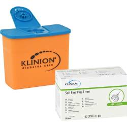 Soft Fine plus Kanülen 4 mm 32 G 0,23 mm 110 St