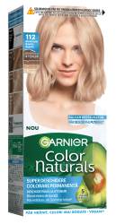Vopsea de par permanenta Color Naturals 112 Blond Super Deschis Argintiu, 112ml, Garnier