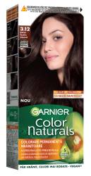 Vopsea de par permanenta Color Naturals 3.12 Saten Inchis Glacial, 112ml, Garnier