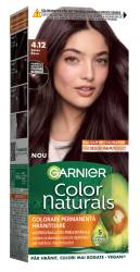 Vopsea de par permanenta Color Naturals 4.12 Saten Rece, 112ml, Garnier