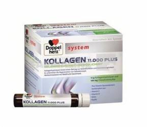 Doppelherz System Kollagen 11.000 plus 10 flacoane