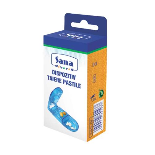 Dispozitiv pentru taiat pastile, Sana