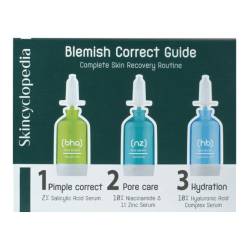 Set seruri pentru tenul cu imperfectiuni, Blemish Guide, 3*15 ml, Skincyclopedia