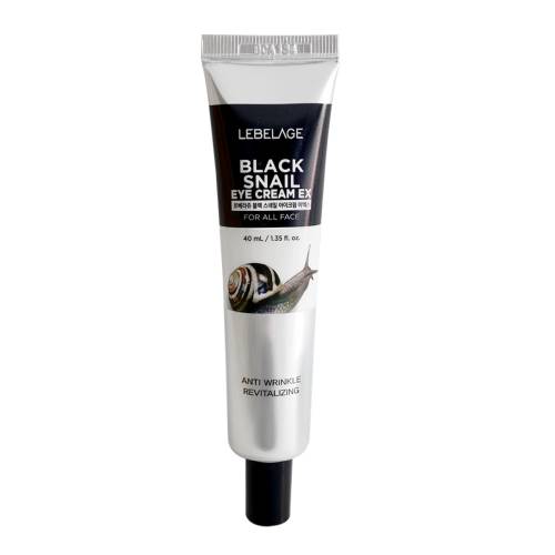 Crema pentru conturul ochilor cu Extract de melc si Centella Asiatica Black Snail, 40ml, Lebelage