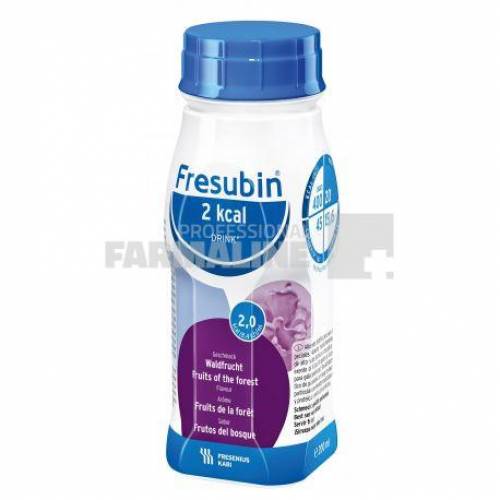 Fresubin 2kcal drink fructe de padure 4 bucati