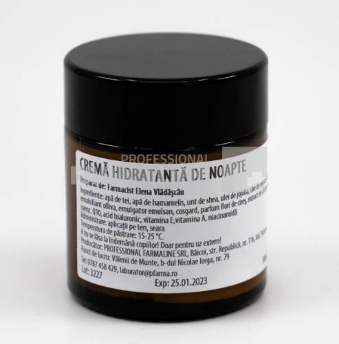 Crema hidratanta de noapte 30 ml