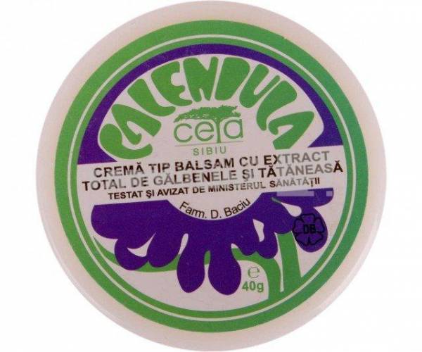 Unguent cu tataneasa si galbenele 40 g