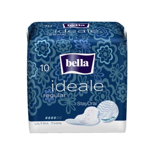 Absorbante regular Ultra thin StayDrai Ideale, 10 bucati, Bella