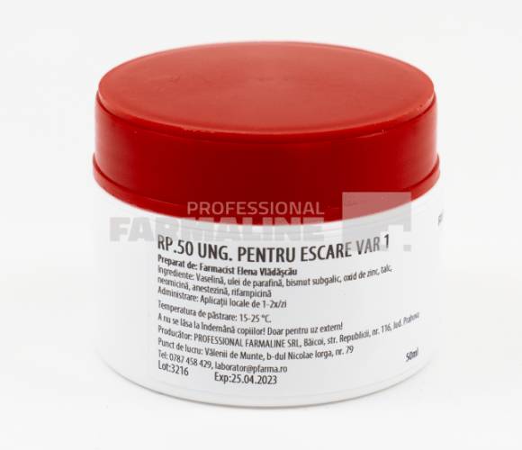 Unguent pentru escare varianta 1 50 ml