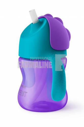 Avent SCF796/02 Cana cu pai fete 9+ luni 200 ml