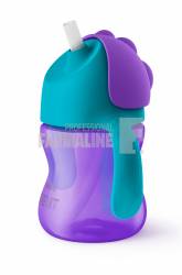Avent SCF796/02 Cana cu pai fete 9+ luni 200 ml