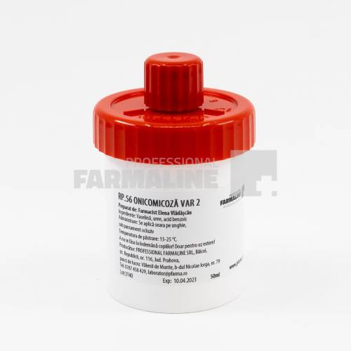 Unguent pentru onicomicoza varianta 2 50 ml