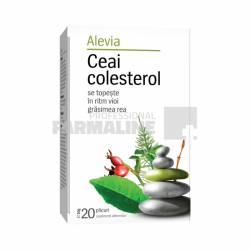 Alevia Ceai colesterol 20 plicuri