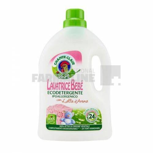 Chante Clair Bebe Levatrice Detergent lichid pentru rufele bebelusilor cu lapte de ovaz 1071 ml
