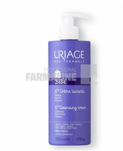 Uriage 1-ER Bebe Crema de curatare 500 ml