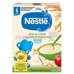 Nestle Cereale orez cu 3 fructe 6+ luni 250gr