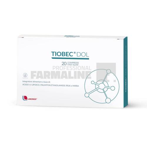 Tiobec Dol 20 comprimate filmate