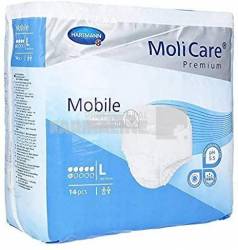 Hartmann Molicare Premium Mobile Chilot pentru incontinenta L 14 bucati