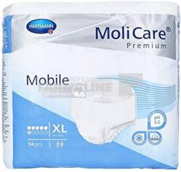 Hartmann Molicare Premium Mobile Chilot pentru incontinenta XL 14 bucati