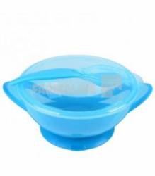 Nuby 5419 Castron cu Ventuza si Lingurita 6+ luni 400ml